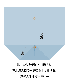 雨びつミニ、内装袋が交換できる